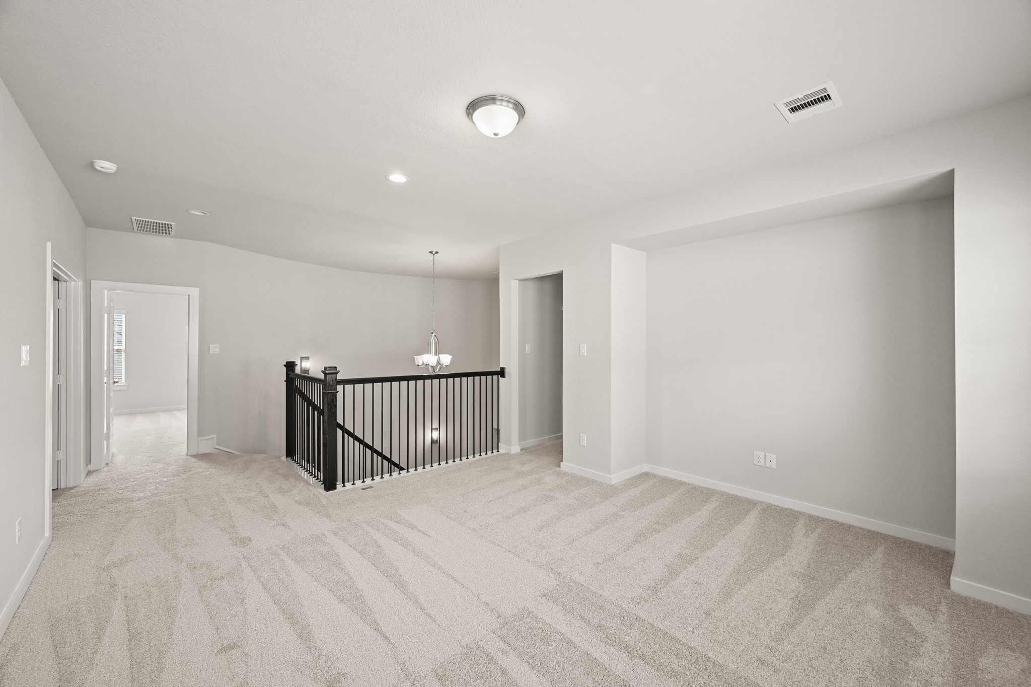 3308 Pin Cherry Lane Conroe, TX 77301 - Photo 29 of 45 a view of a livingroom with a staircase