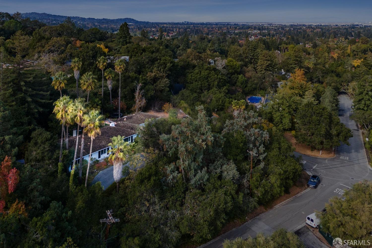 57 Ridge View Drive Atherton, CA 94027 - Photo 8 of 33 a view of a yard with a tree