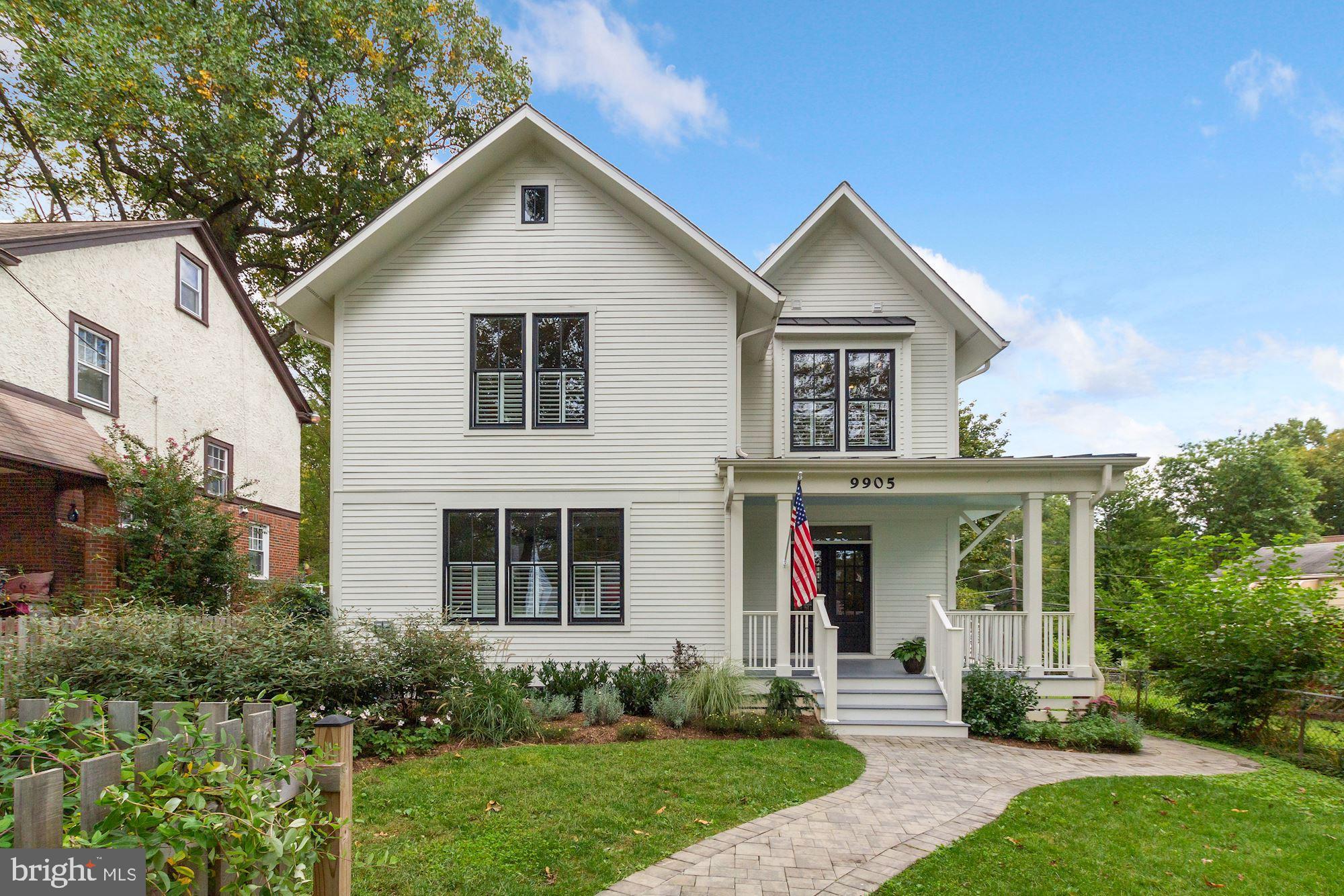 9905 Capitol View Avenue Silver Spring, MD 20910 - Photo 2 of 39 Capitol View is South Side