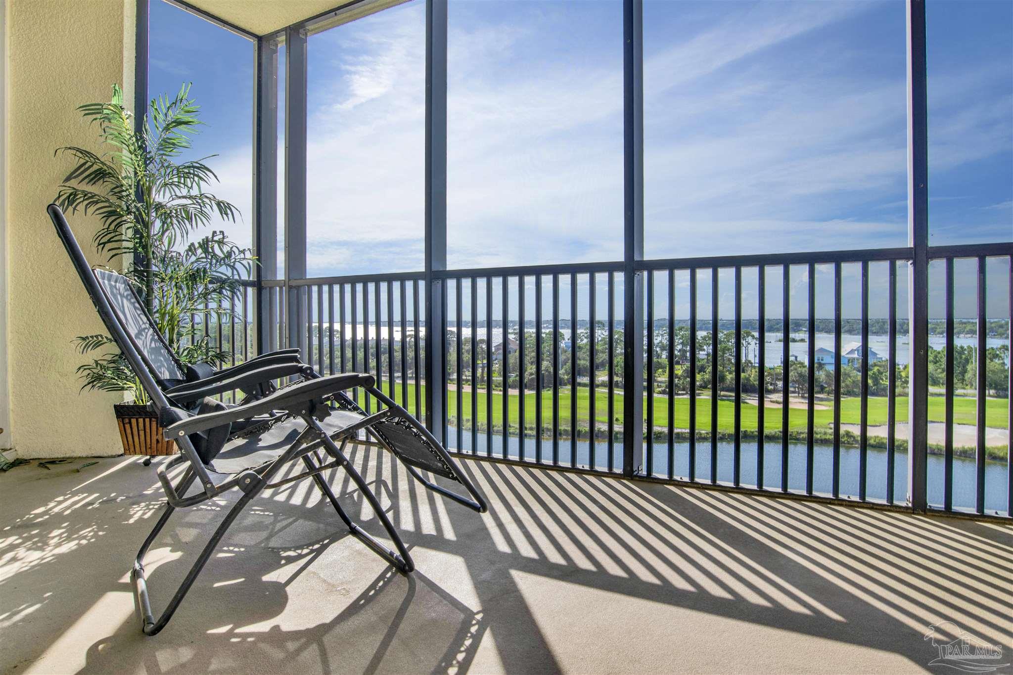 645 Lost Key Drive, Unit 704 Perdido Key, FL 32507 - Photo 3 of 31 a view of a balcony with furniture