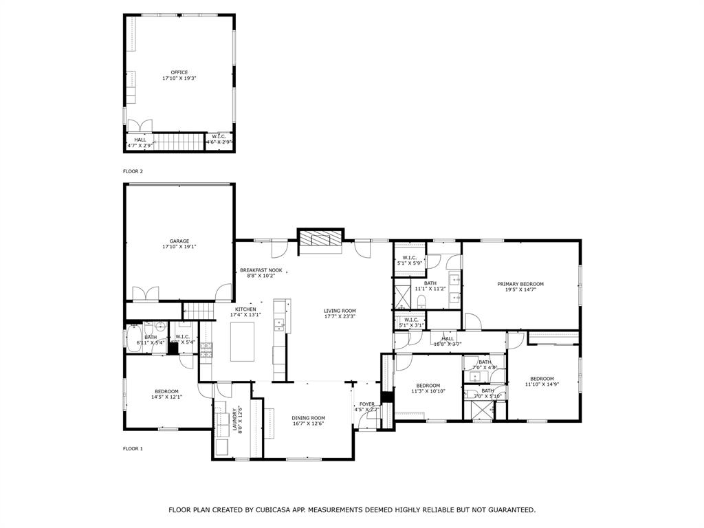 14380 Olympic Drive Farmers Branch, TX 75234 - Photo 29 of 33 a picture of floor plan