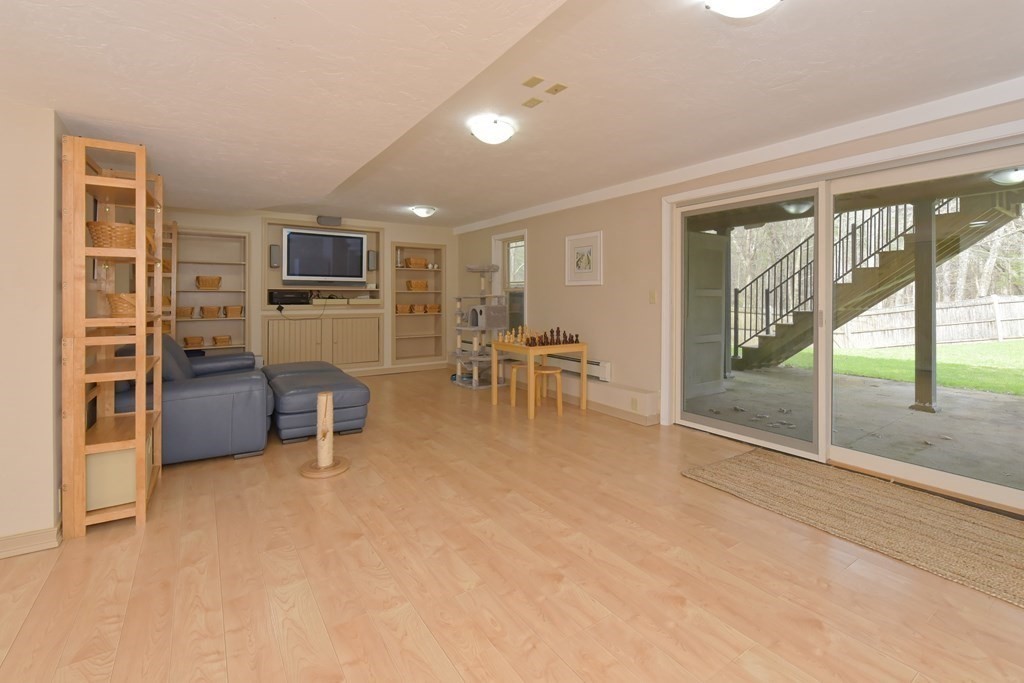 125 Brookside Drive Uxbridge, MA 01569 - Photo 32 of 40 a view of a livingroom with furniture and a flat screen tv
