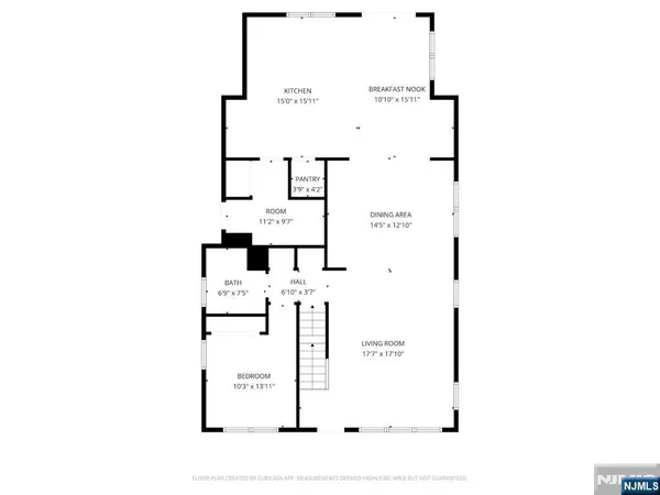 a picture of floor plan
