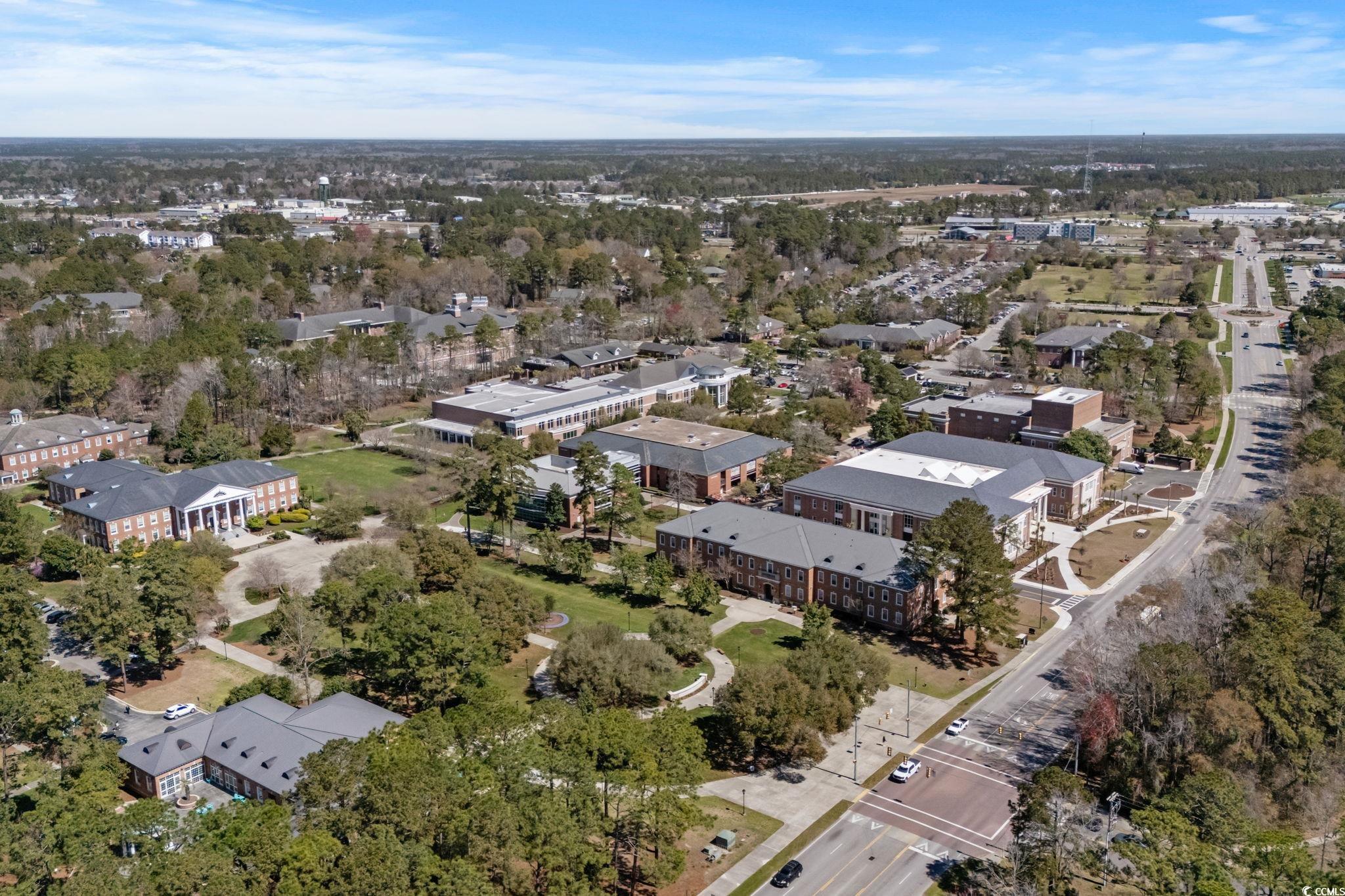 4765 Cates Bay Highway Conway, SC 29527 - Photo 32 of 32 Aerial overview of property's location featuring a tree filled landscape