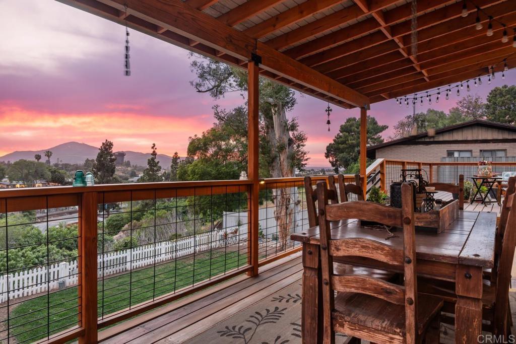 812 Sharon Way El Cajon, CA 92020 - Photo 35 of 65 a view of a balcony with furniture