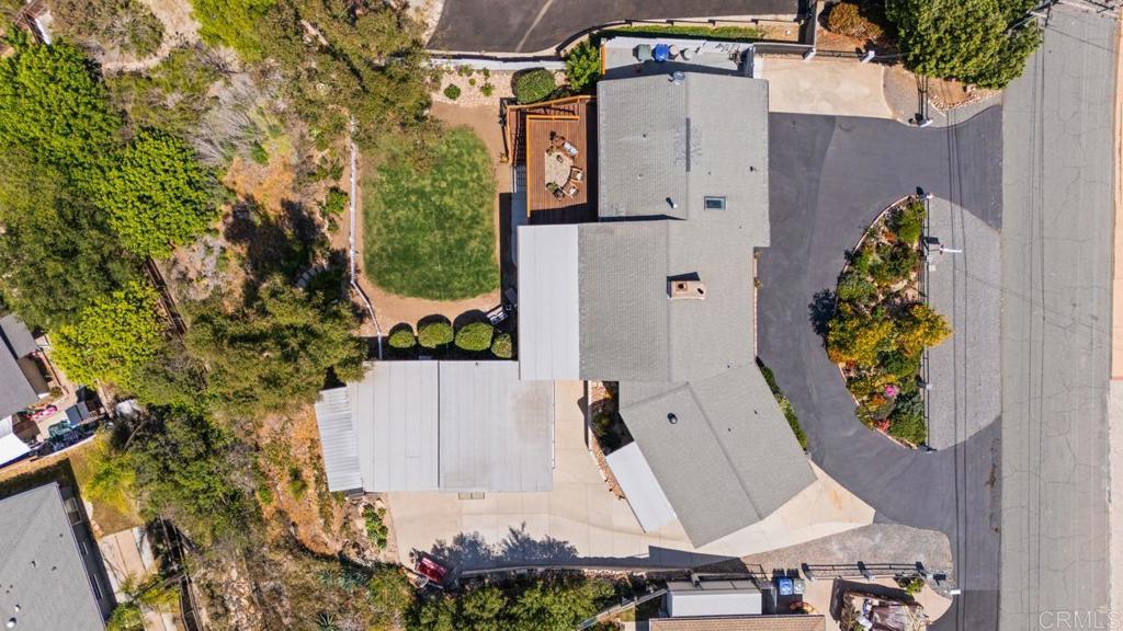 812 Sharon Way El Cajon, CA 92020 - Photo 50 of 65 an aerial view of a house with a yard
