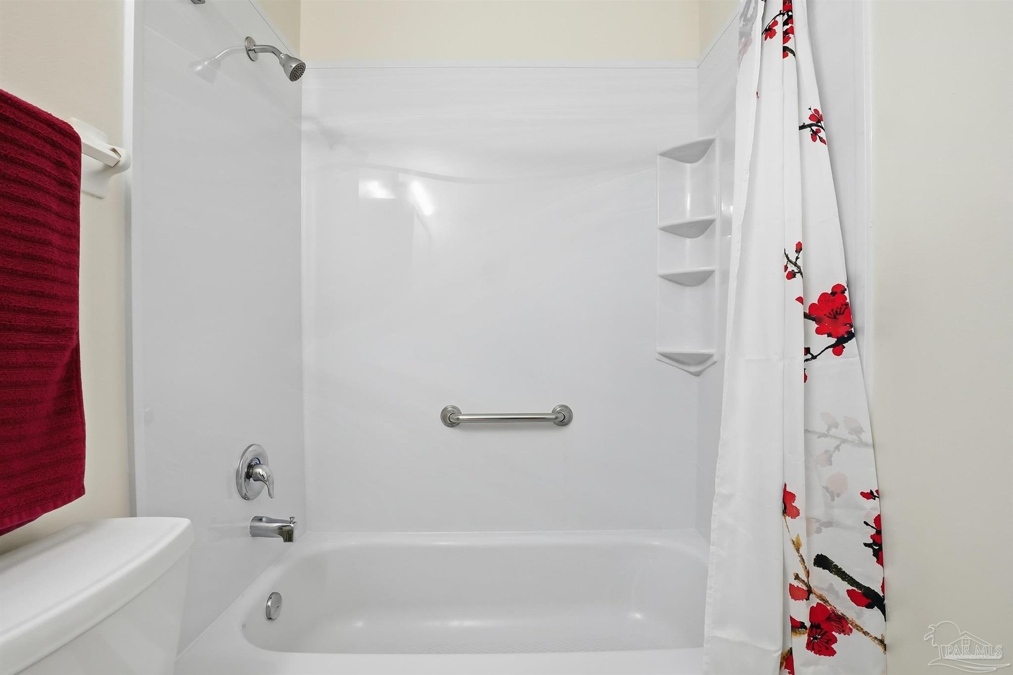 5590 Cyanamid Road Milton, FL 32583 - Photo 32 of 44 a bathroom with a bathtub a shower and a sink