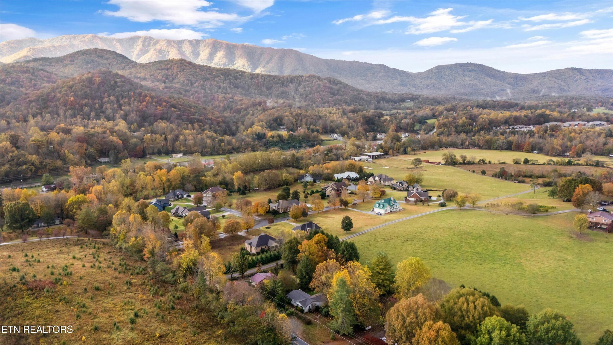 7613 Powderhorn Trail Townsend, TN 37882 - Photo 41 of 43 a view of a city with mountains in the background