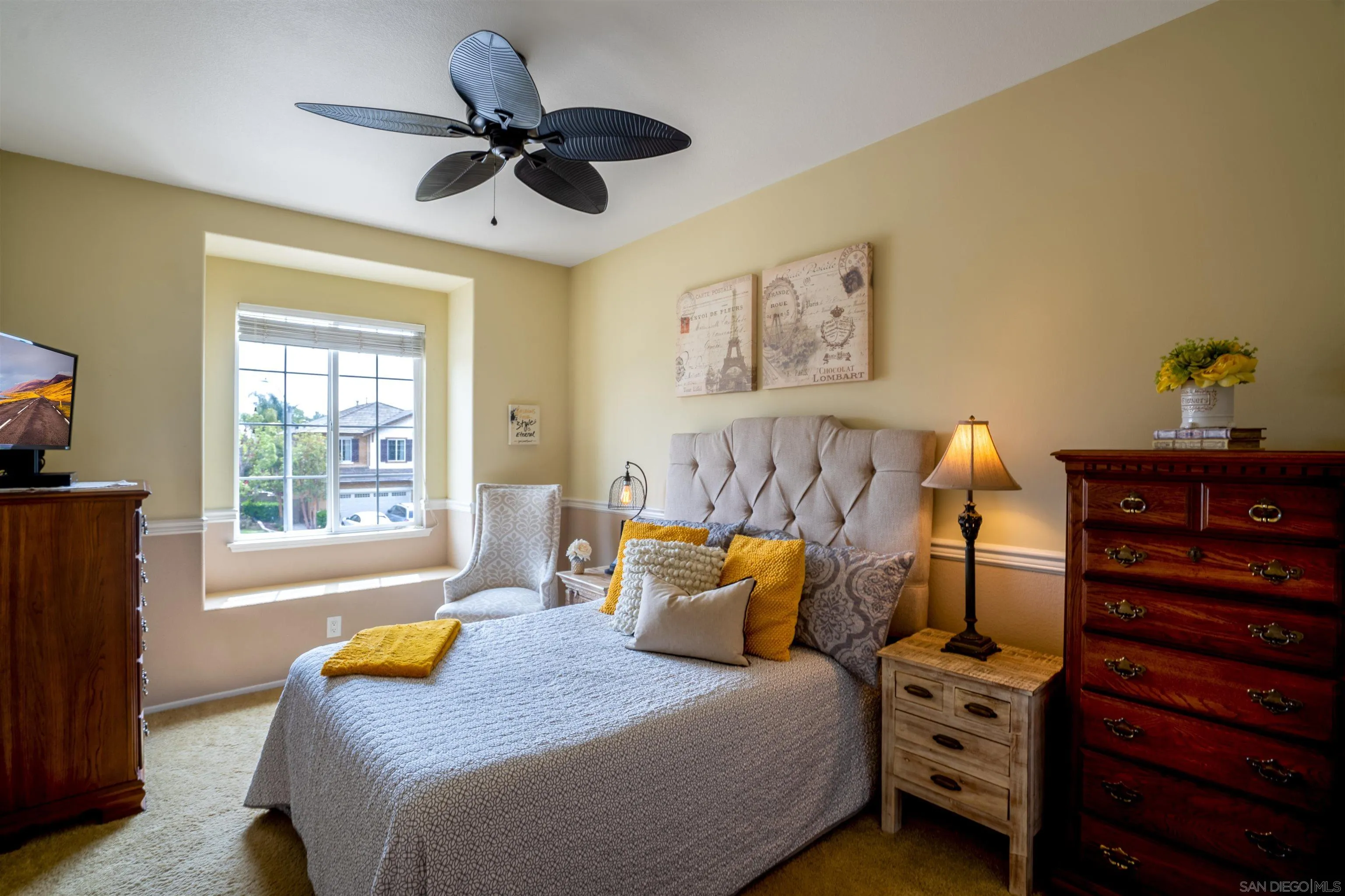 38837 Rockinghorse Road Murrieta, CA 92563 - Photo 18 of 41 a bedroom with a bed and wooden floor