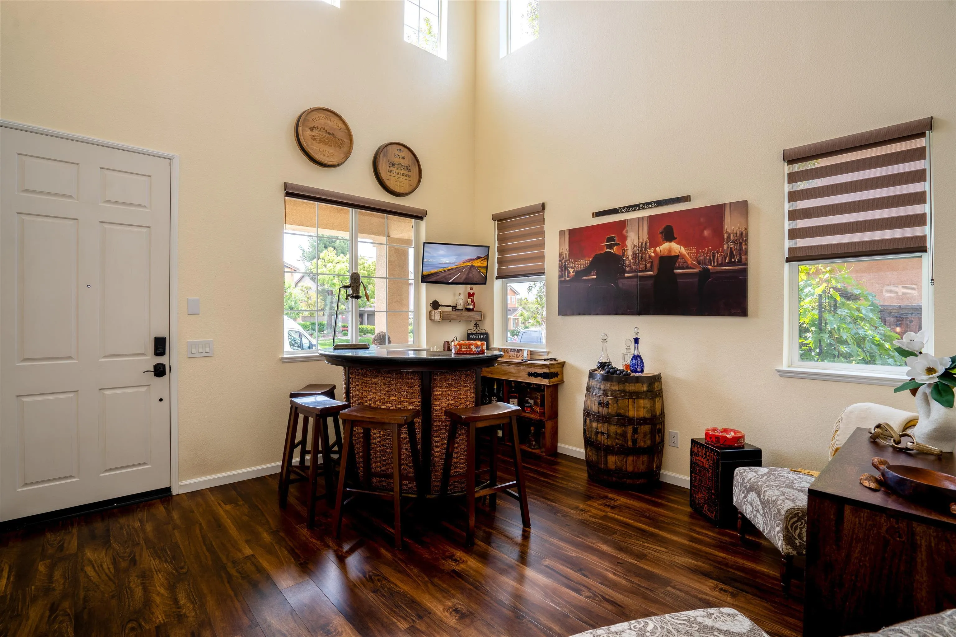 38837 Rockinghorse Road Murrieta, CA 92563 - Photo 5 of 41 a living room with furniture and a flat screen tv