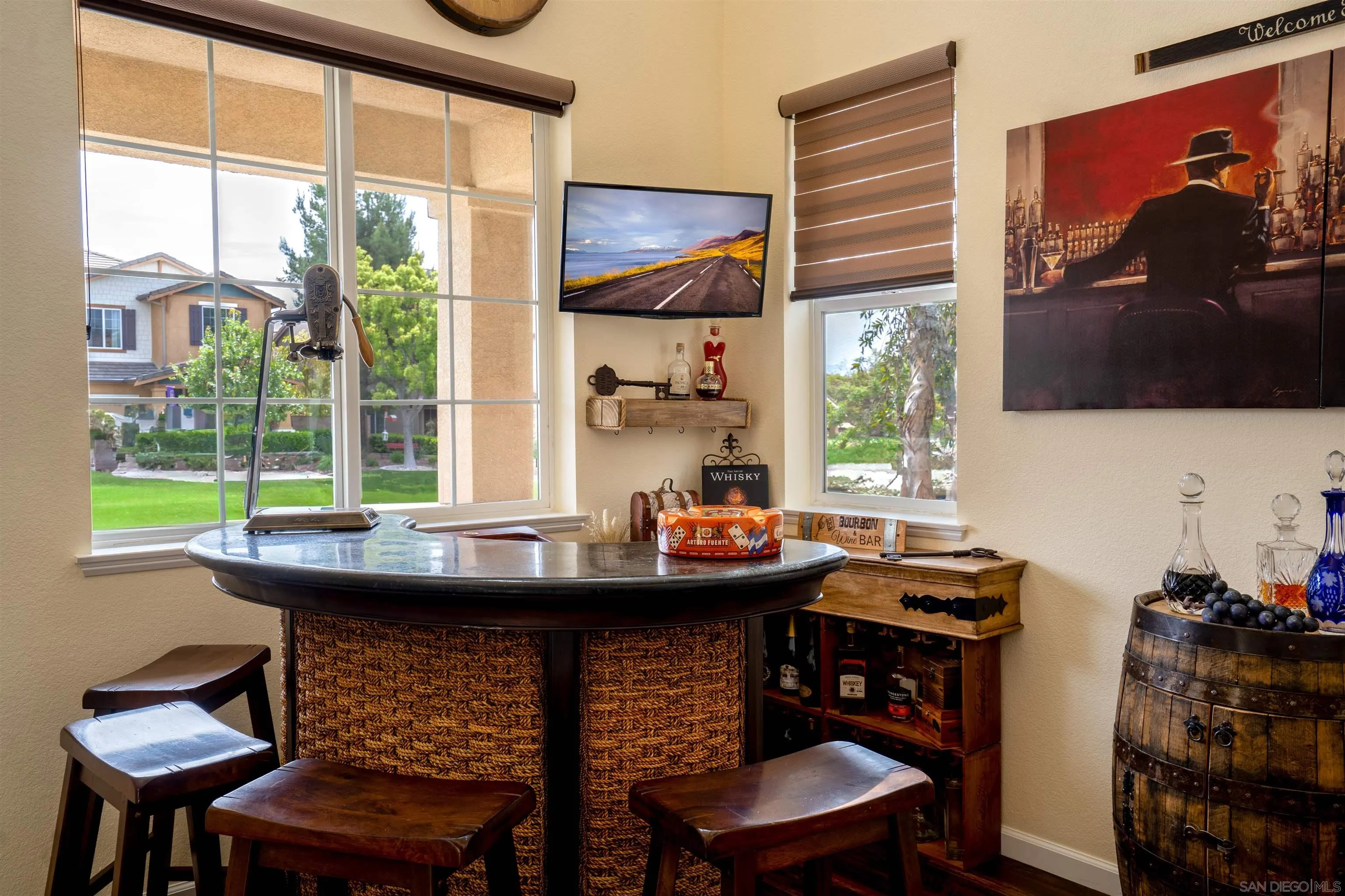 38837 Rockinghorse Road Murrieta, CA 92563 - Photo 6 of 41 a view of a dining room with furniture window and outside view