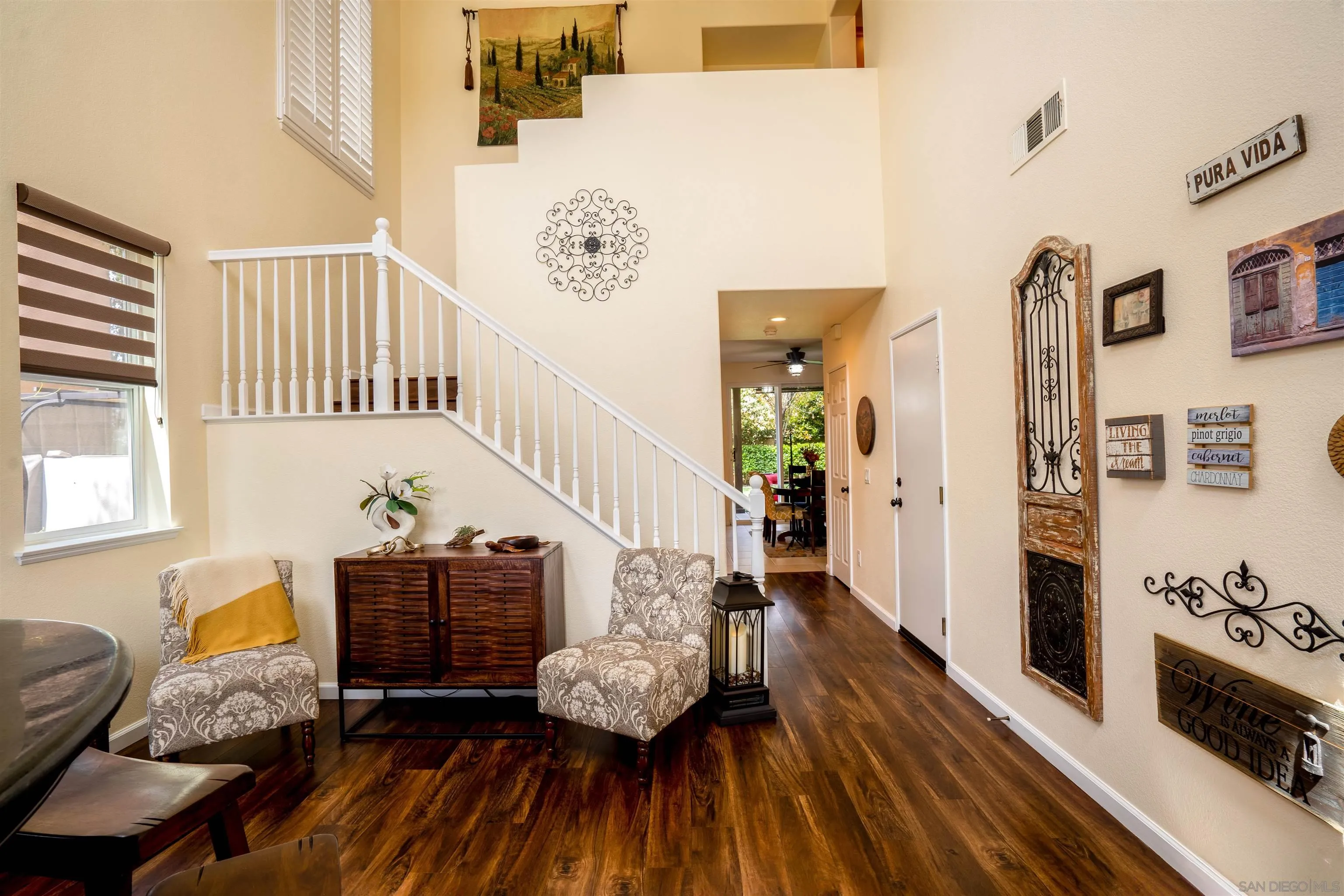 38837 Rockinghorse Road Murrieta, CA 92563 - Photo 9 of 41 a living room with furniture and wooden floor