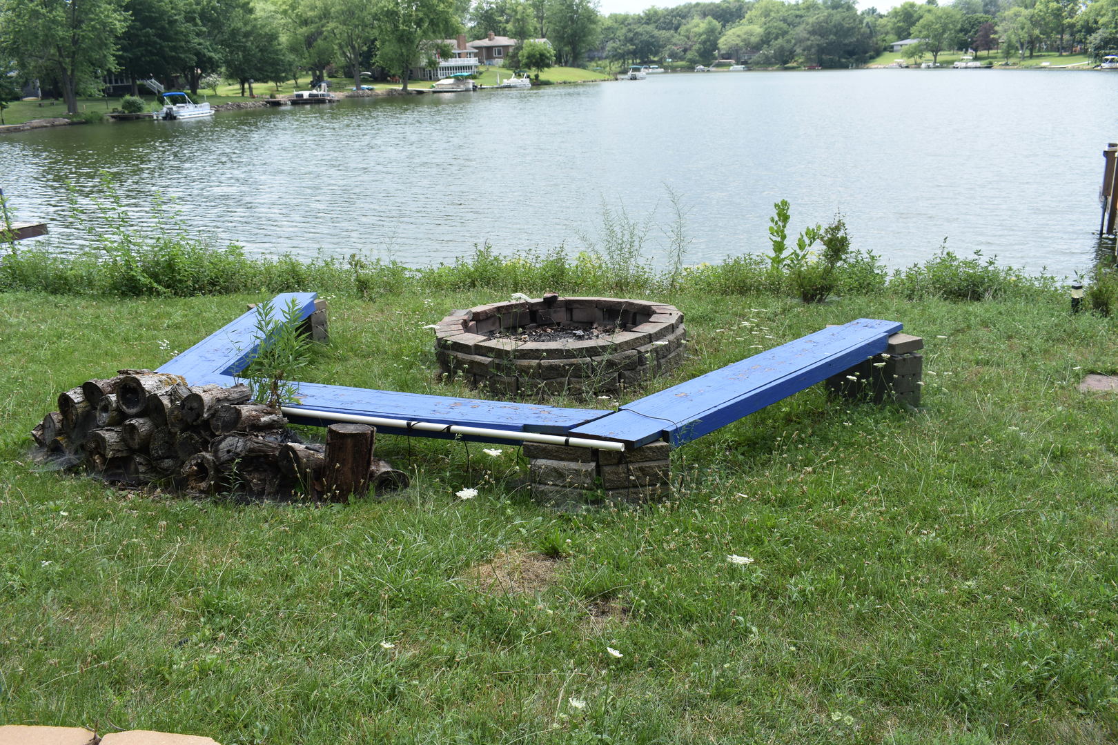 302 Weaver Court Loda, IL 60948 - Photo 25 of 25 a view of a lake with a yard and lake view