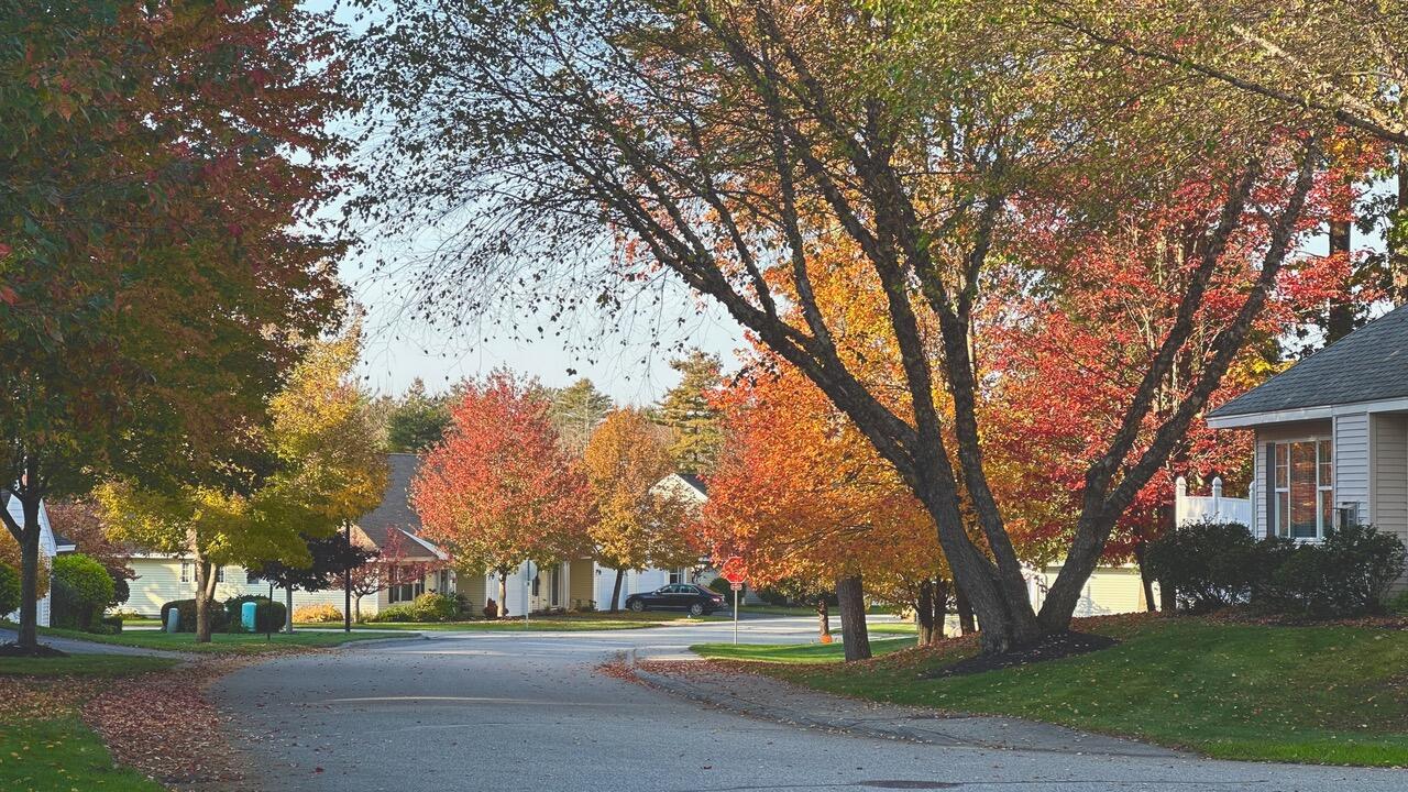 24 Kavanaugh Road, Unit 24 Old Orchard Beach, ME 04064 - Photo 19 of 26 Street in Fall