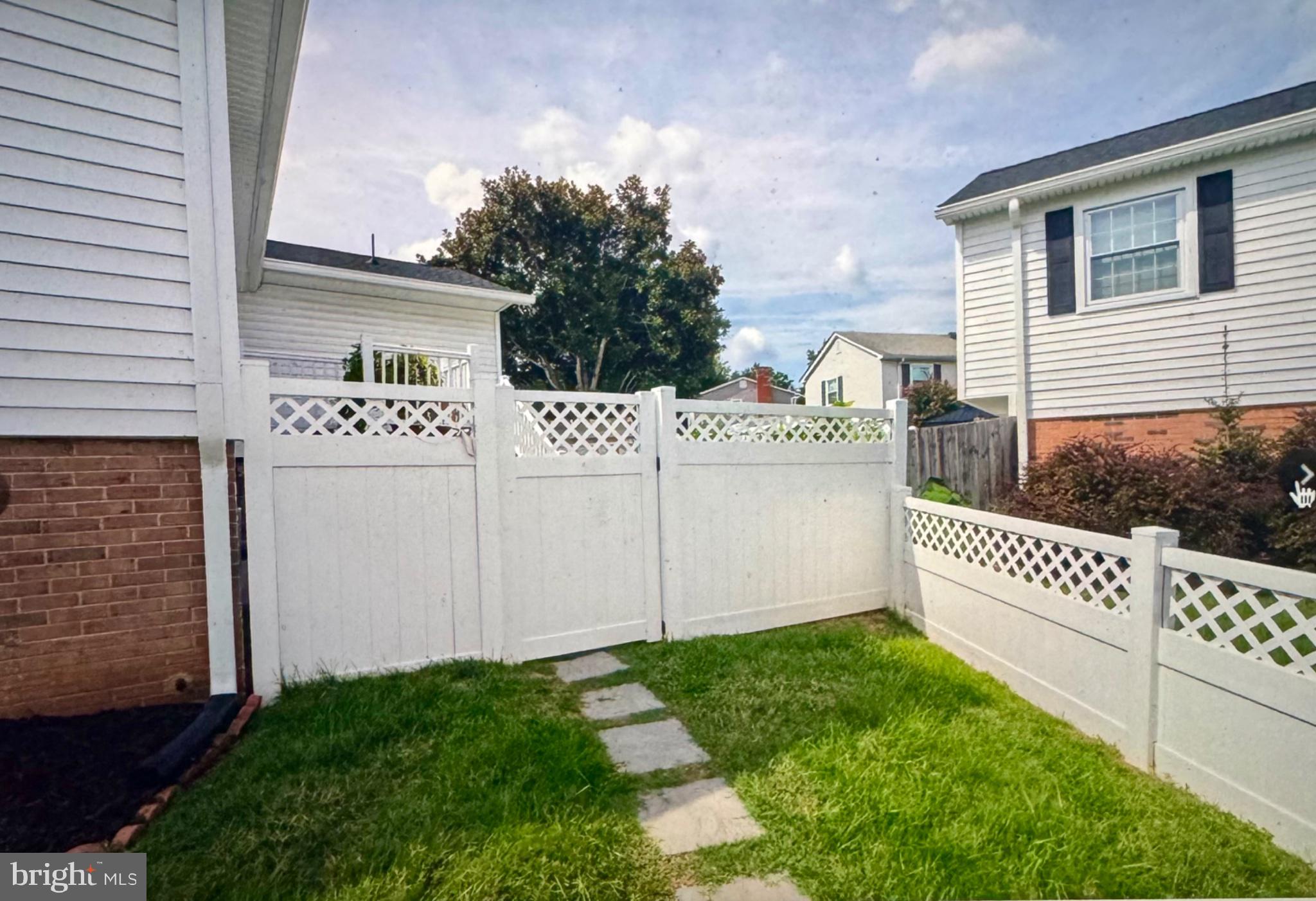 7605 Hayfield Road Alexandria, VA 22315 - Photo 11 of 12 Private gate leading to your apartment