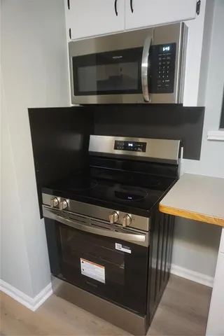 a close view of fireplace