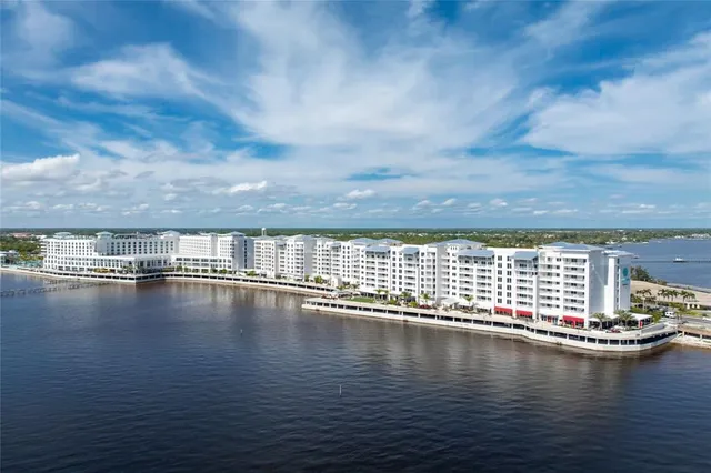 a view of a water with beach and lake view
