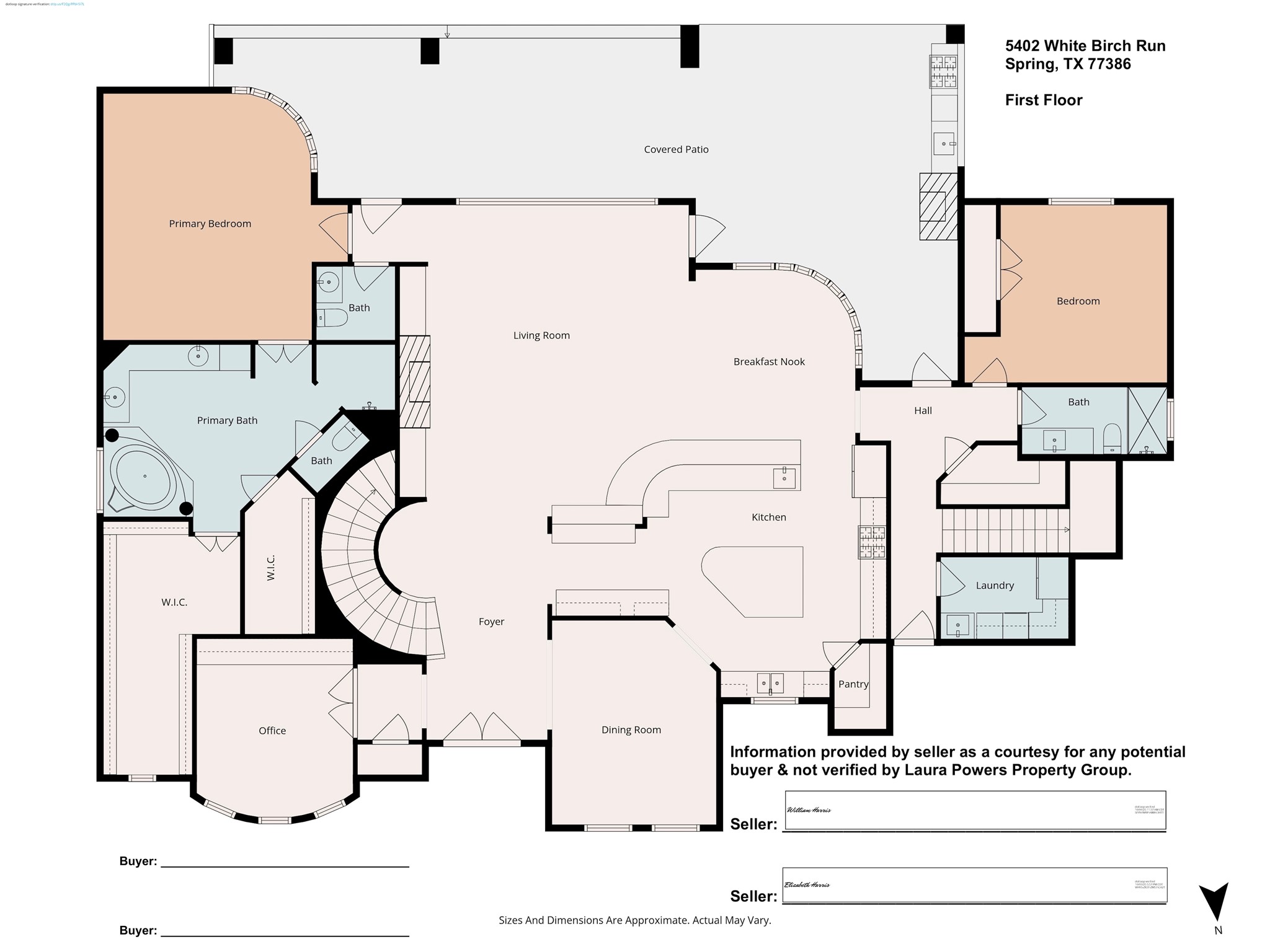 5402 White Birch Run Spring, TX 77386 - Photo 27 of 27 Coveted floor plan with two bedrooms down. First Floor.