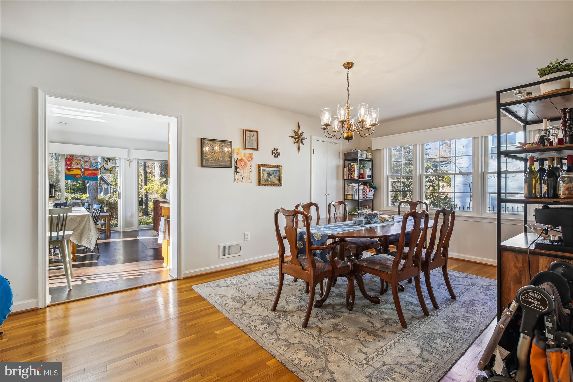 7309 Pinecastle Road Falls Church, VA 22043 - Photo 14 of 49 Dining Room off the kitchen