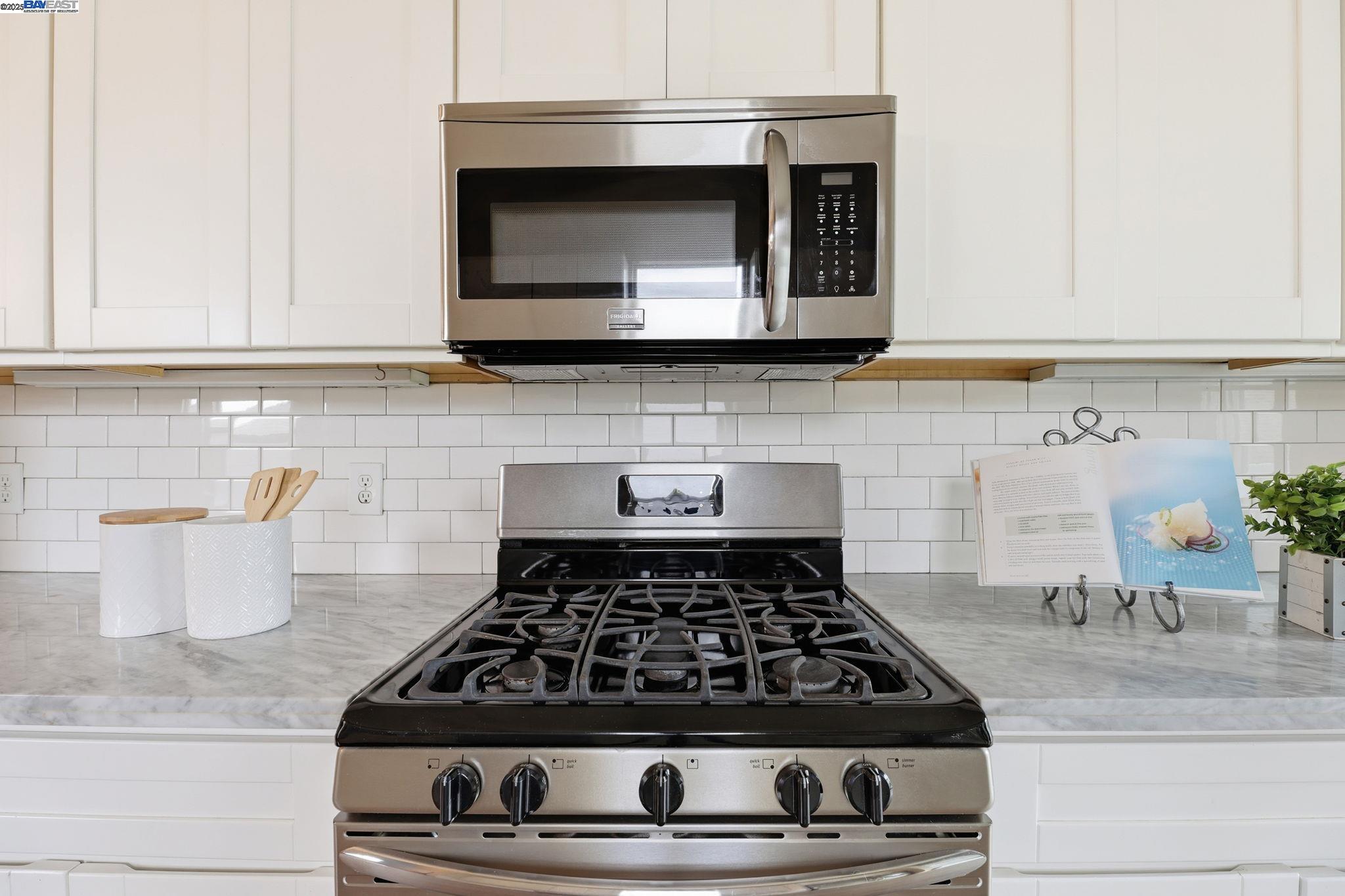 2417 Linden Street Oakland, CA 94607 - Photo 14 of 41 a kitchen with a stove and a microwave