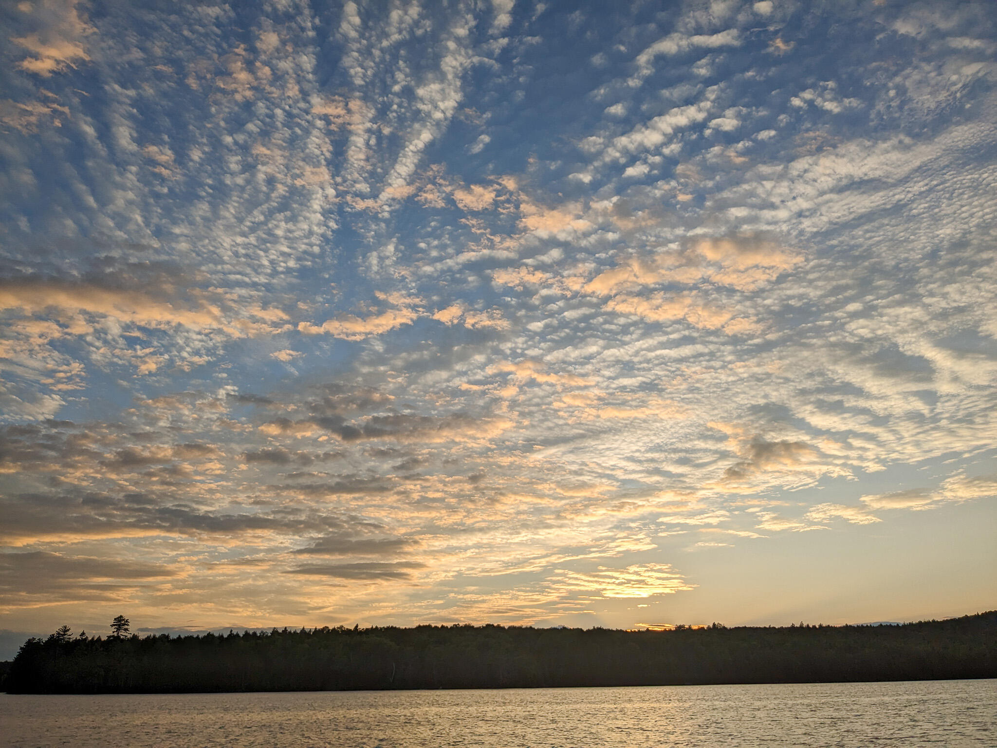 210 Spaulding Pond Road Lakeville, ME 04487 - Photo 36 of 37 210 Spaulding Pond_Sunset 4
