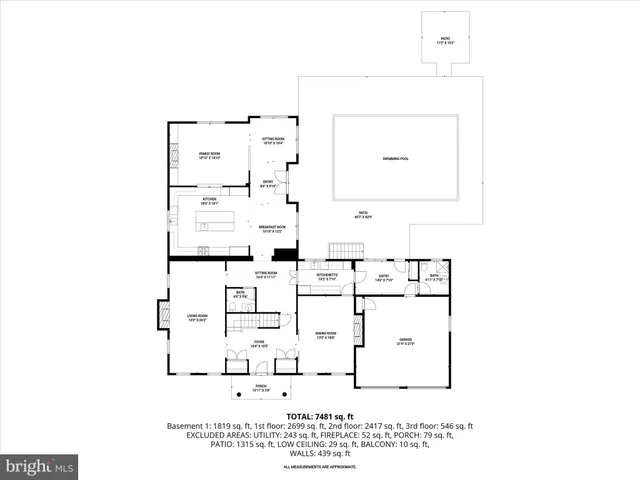 $2,295,000 | 6801 Newbold Drive, Bethesda, MD 20817