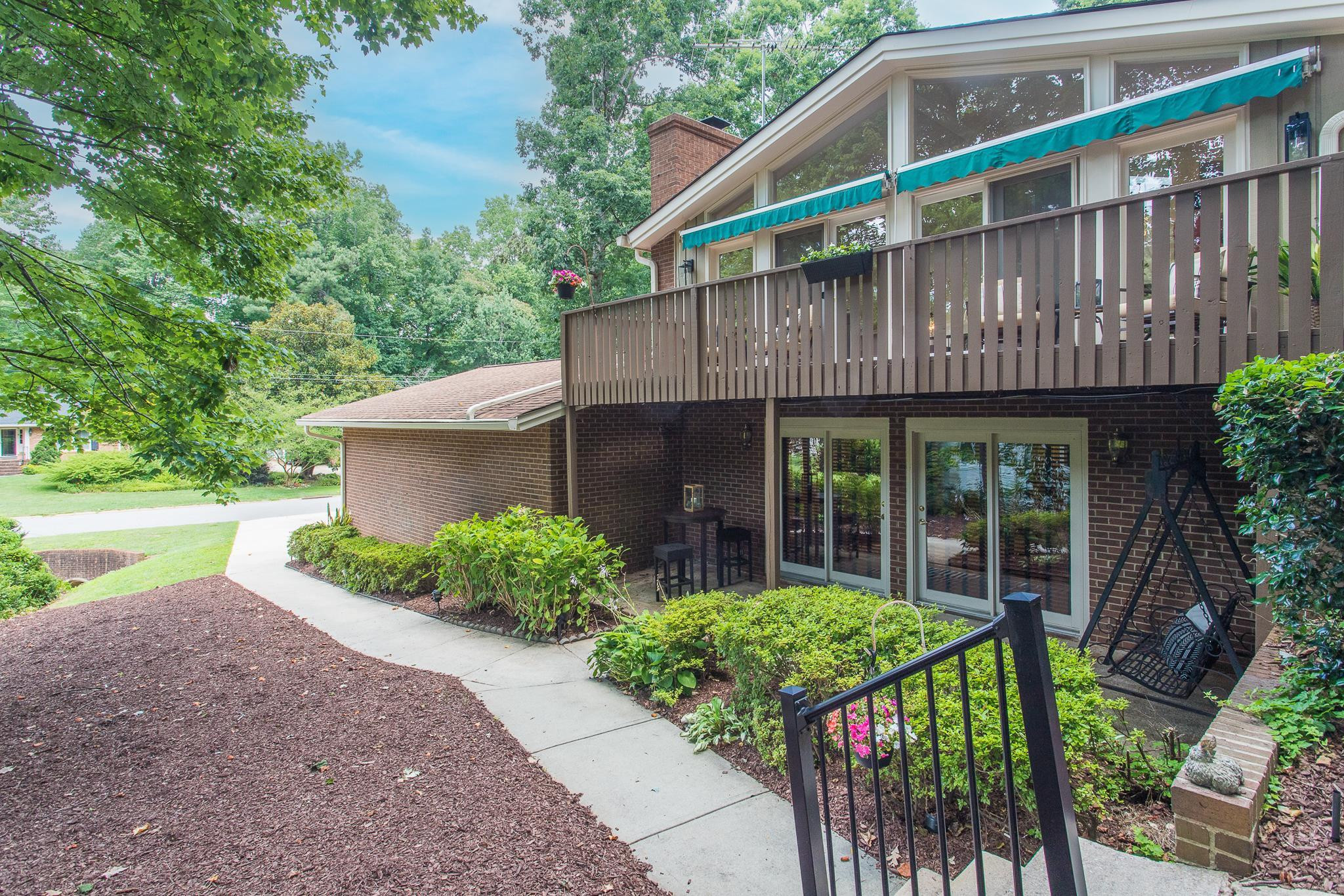 410 Oak Ridge Road Cary, NC 27511 - Photo 45 of 57 Side Walkway | Side Deck | Lower Patio