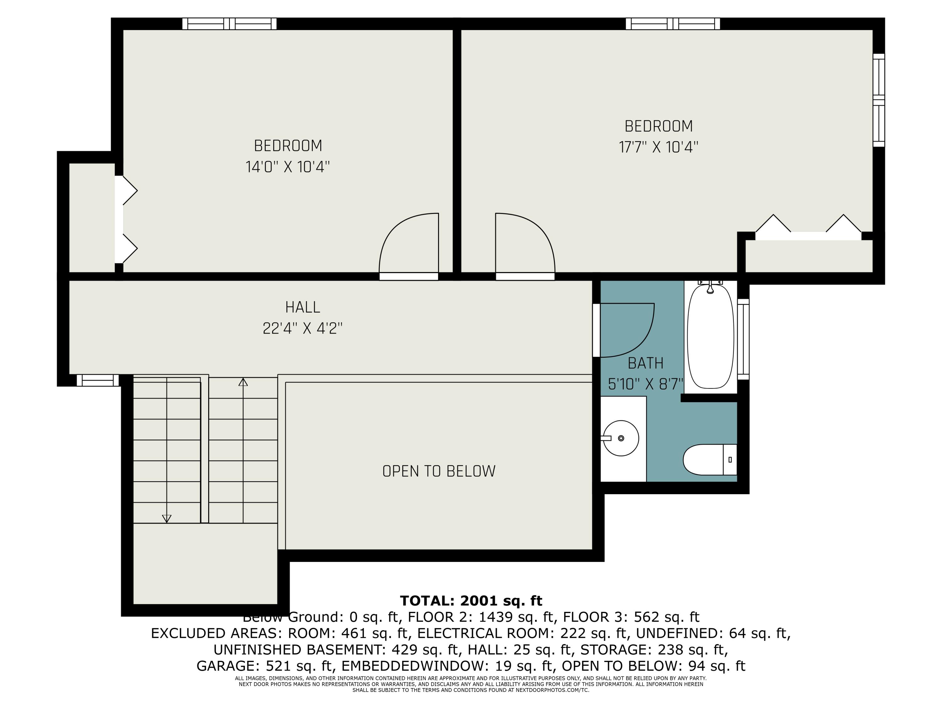1310 North Freer Road Chelsea, MI 48118 - Photo 27 of 28 3rd_floor_1310_freer_road_chelsea_with_d