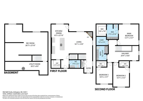 $480,000 | 992 Bell, Arlington, WI 53911