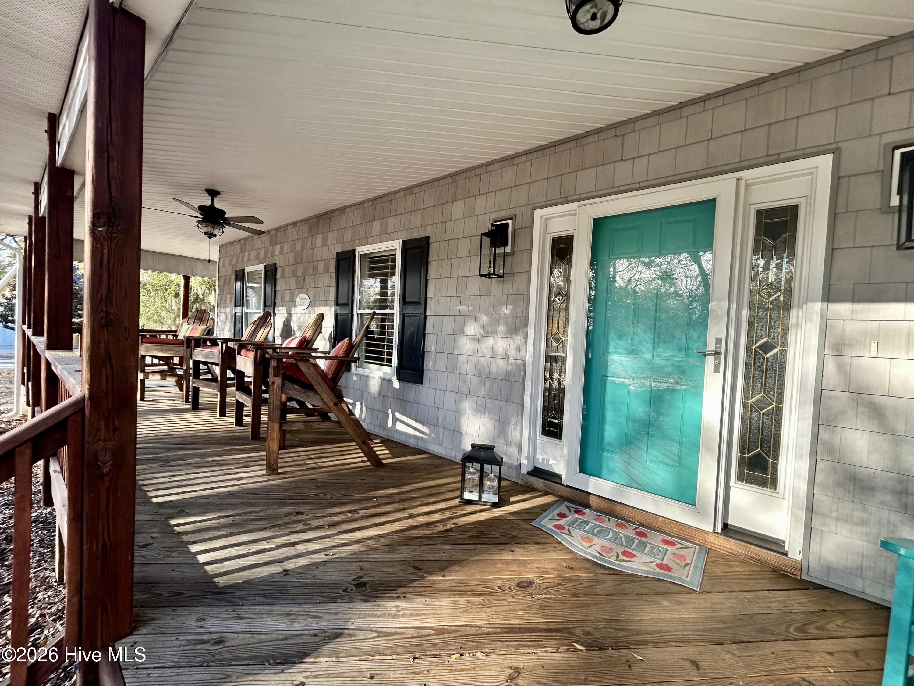 208 Shoreline Drive Cedar Point, NC 28584 - Photo 2 of 12 Oversized front porch
