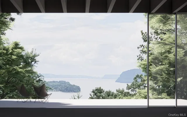 a view of mountain view from a window