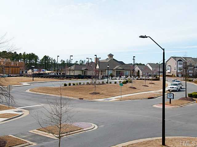 9140 Falkwood Road Raleigh, NC 27617 - Photo 17 of 20 View from one of two patios. Walk right across the street to one of the pools and club house