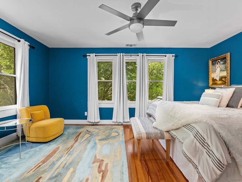 44 Segner Road Fredericksburg, TX 78624 - Photo 20 of 21 a bedroom with bed and window