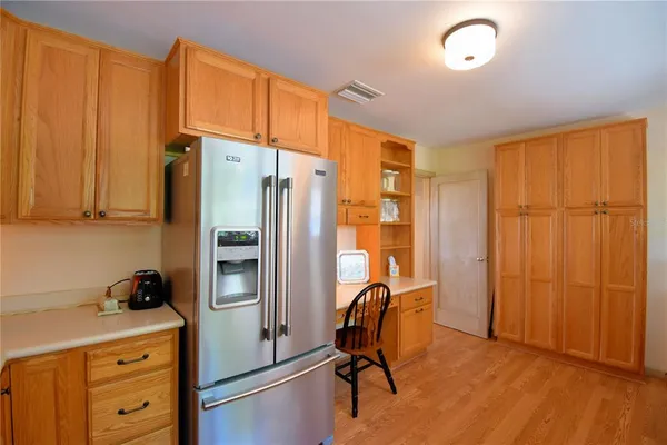 a room with storage and utility