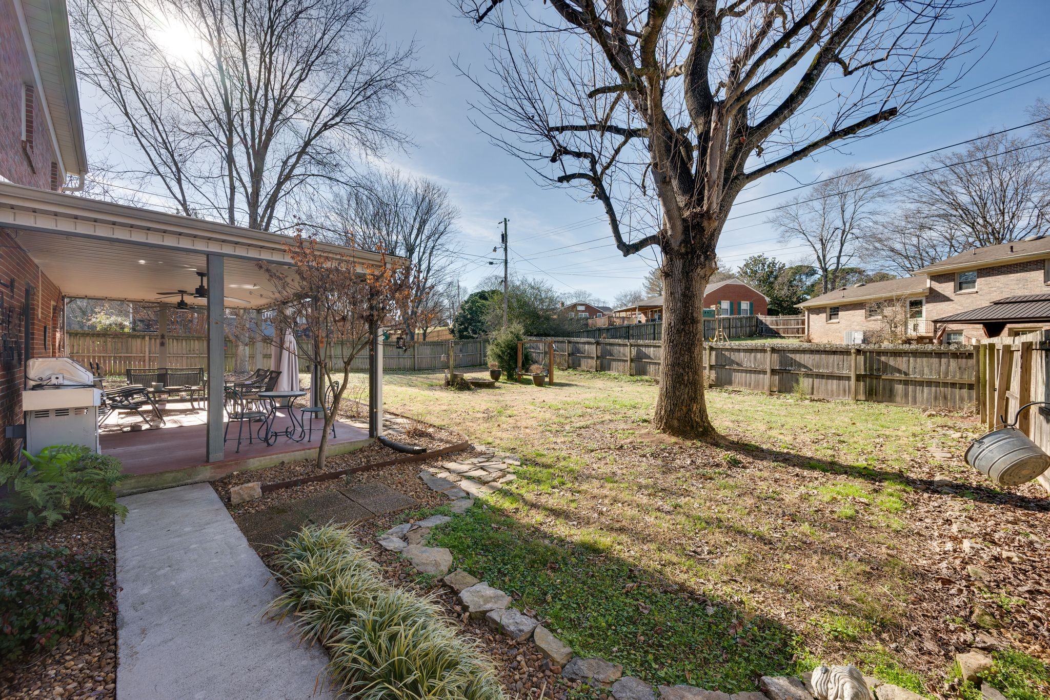 901 Azalea Drive Columbia, TN 38401 - Photo 26 of 28 a view of a yard with trees