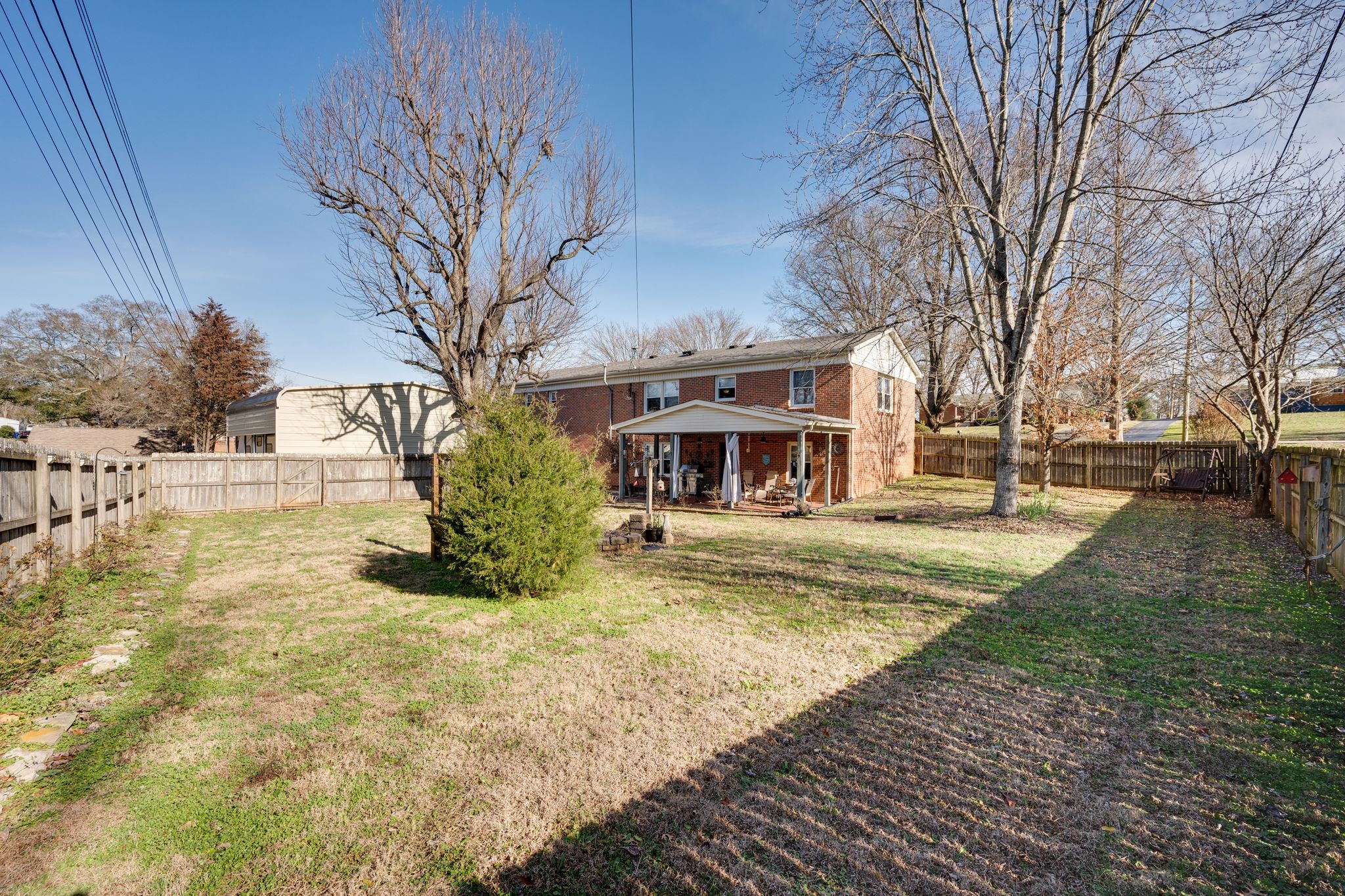 901 Azalea Drive Columbia, TN 38401 - Photo 28 of 28 a view of a yard with yellow house