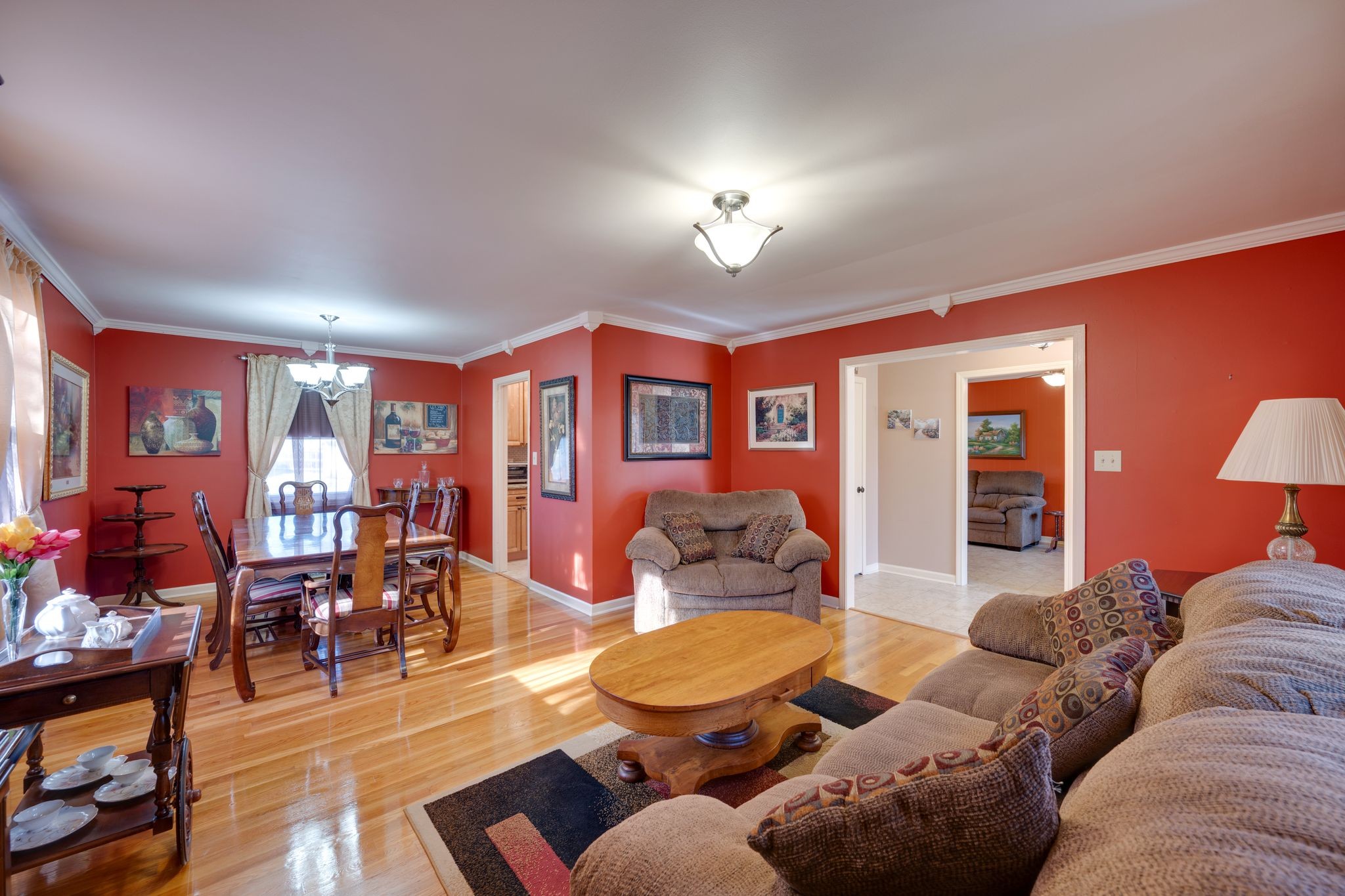 901 Azalea Drive Columbia, TN 38401 - Photo 7 of 28 a living room with furniture and wooden floor