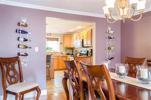 38 Earls Court Rochester, MA 02770 - Photo 8 of 26 a view of a dining room with furniture wooden floor and chandelier