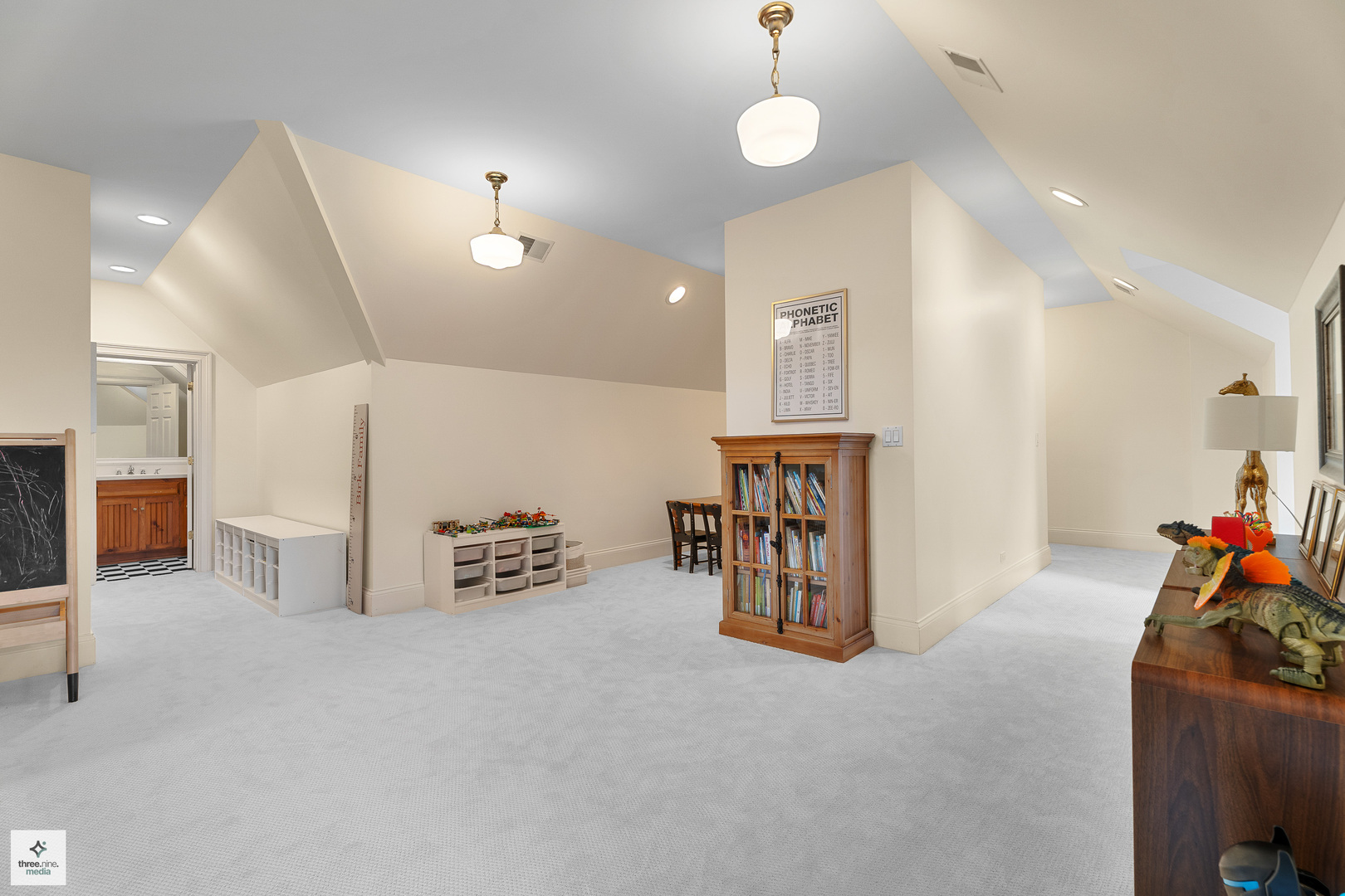 8010 Greenbriar Court Burr Ridge, IL 60527 - Photo 44 of 52 a kitchen with furniture and a fireplace