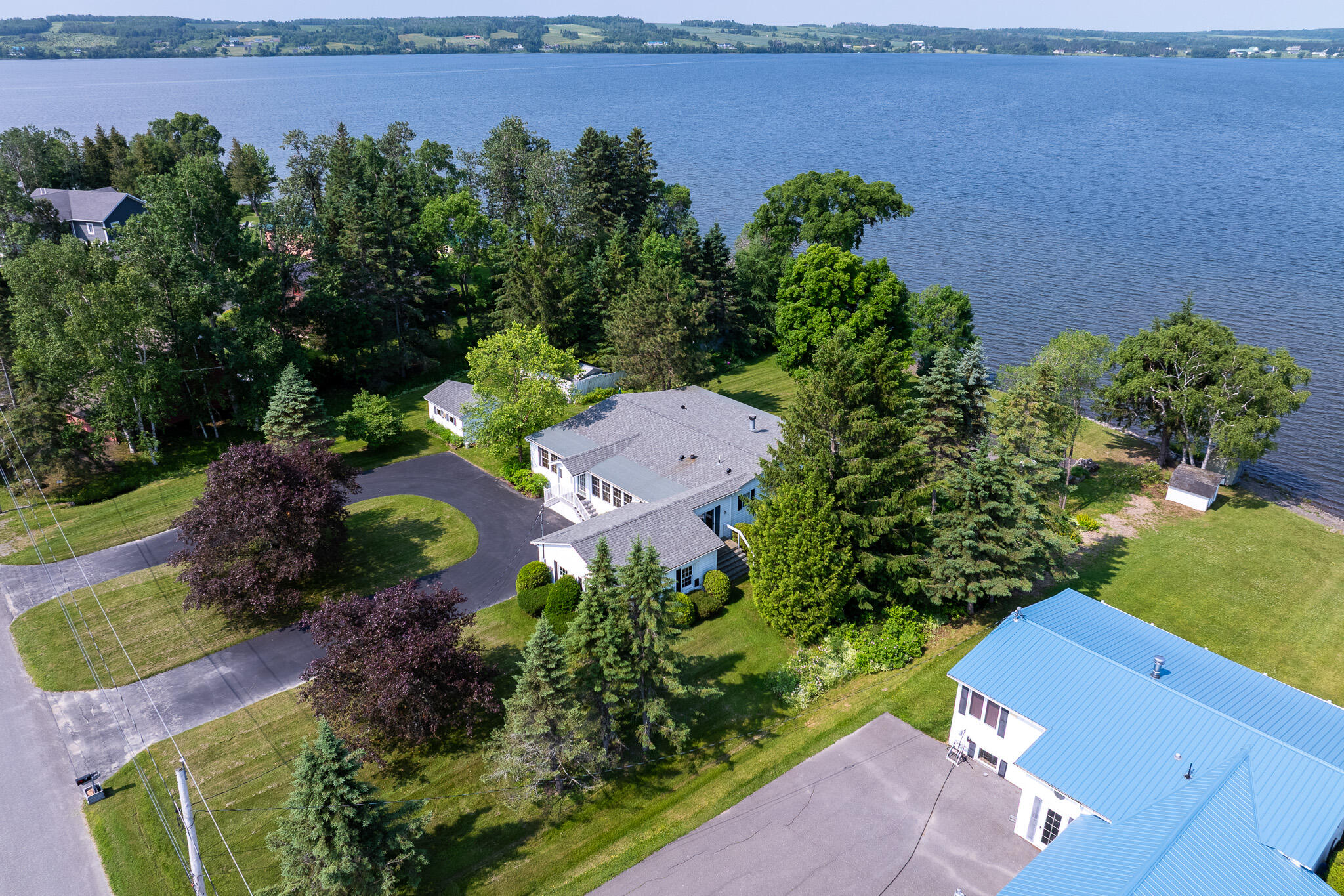 25 Green Point Road, Unit 302 Madawaska, ME 04773 - Photo 7 of 50 Birds eye view