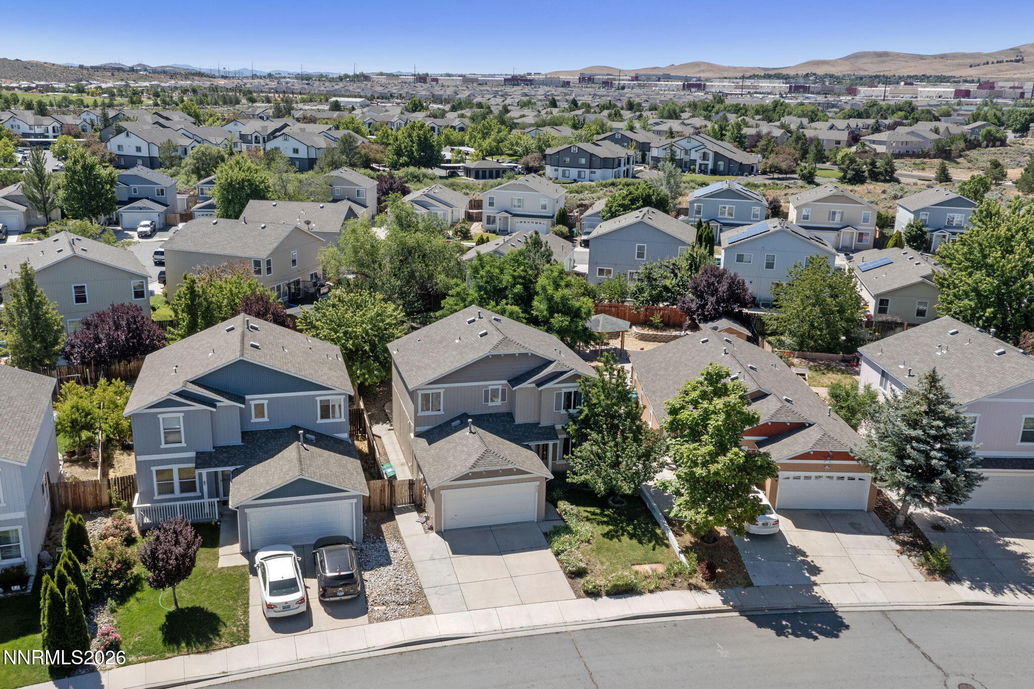 9490 Autumn Leaf Way Reno, NV 89506 - Photo 28 of 31 9490 aerial front street view