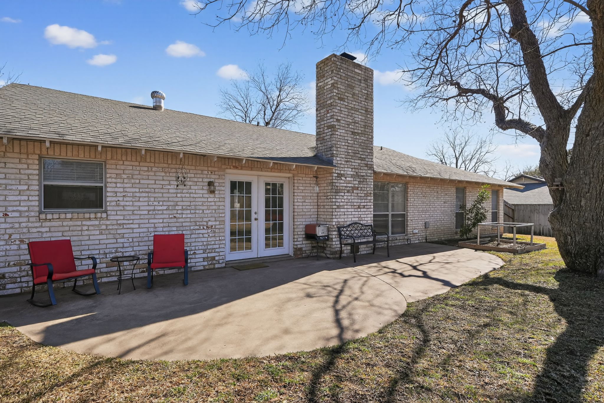 4610 Walnut Road Temple, TX 76502 - Photo 6 of 19 Look at the size of this back patio. Picture BBQ's, trikes, a gazebo - you name it!
