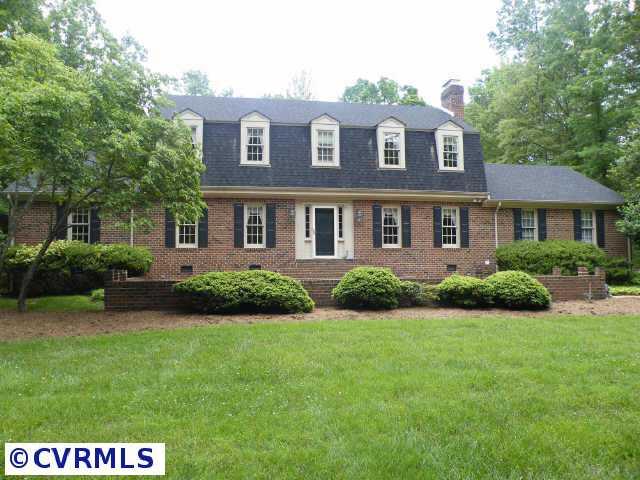 Exterior Front - All brick 2-story custom built colonial!