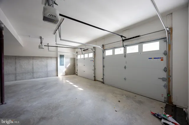 a view of a room with an empty space