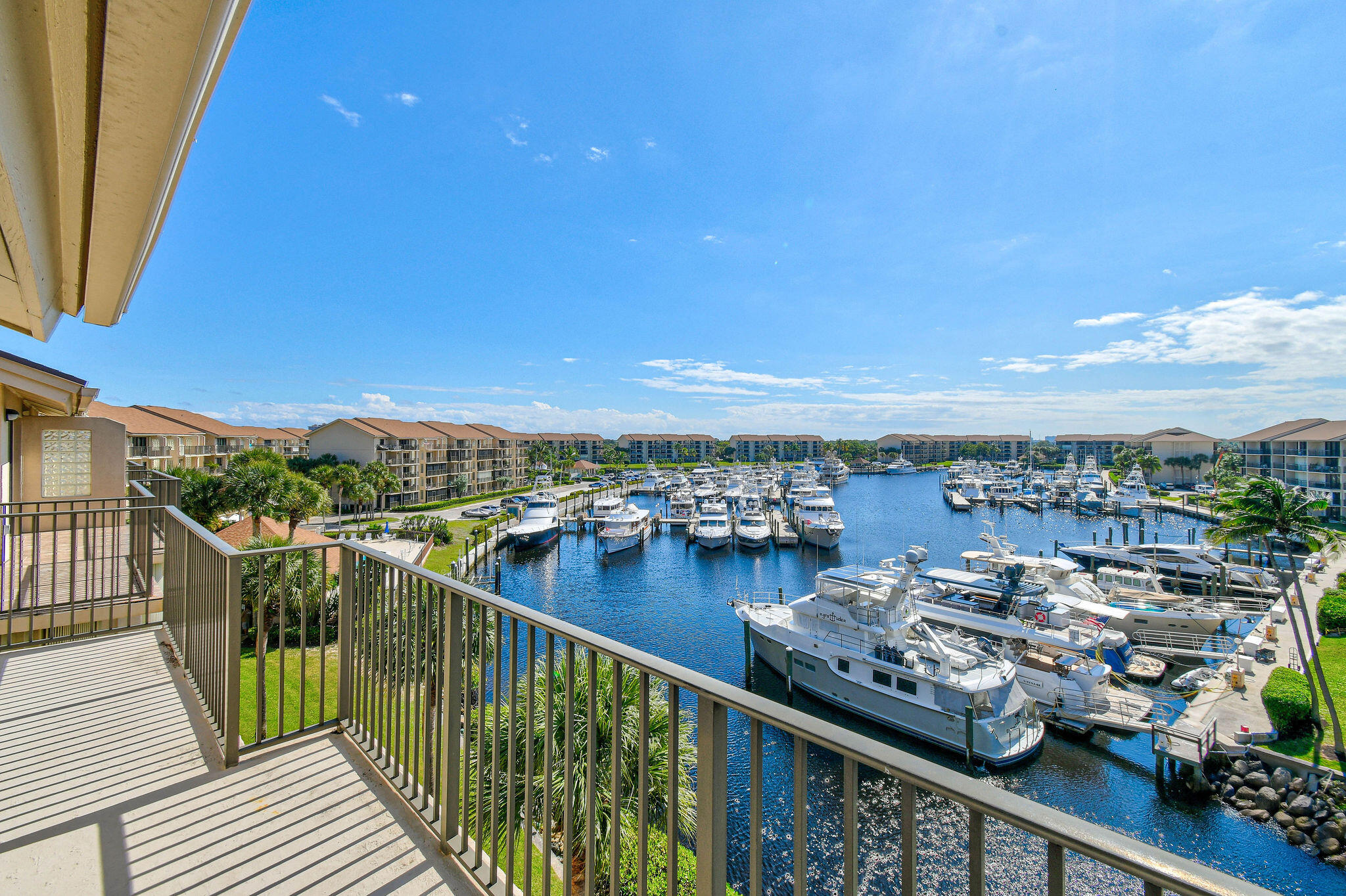 1601 Marina Isle Way, Unit 505 Jupiter, FL 33477 - Photo 20 of 23 a view of a balcony with city view