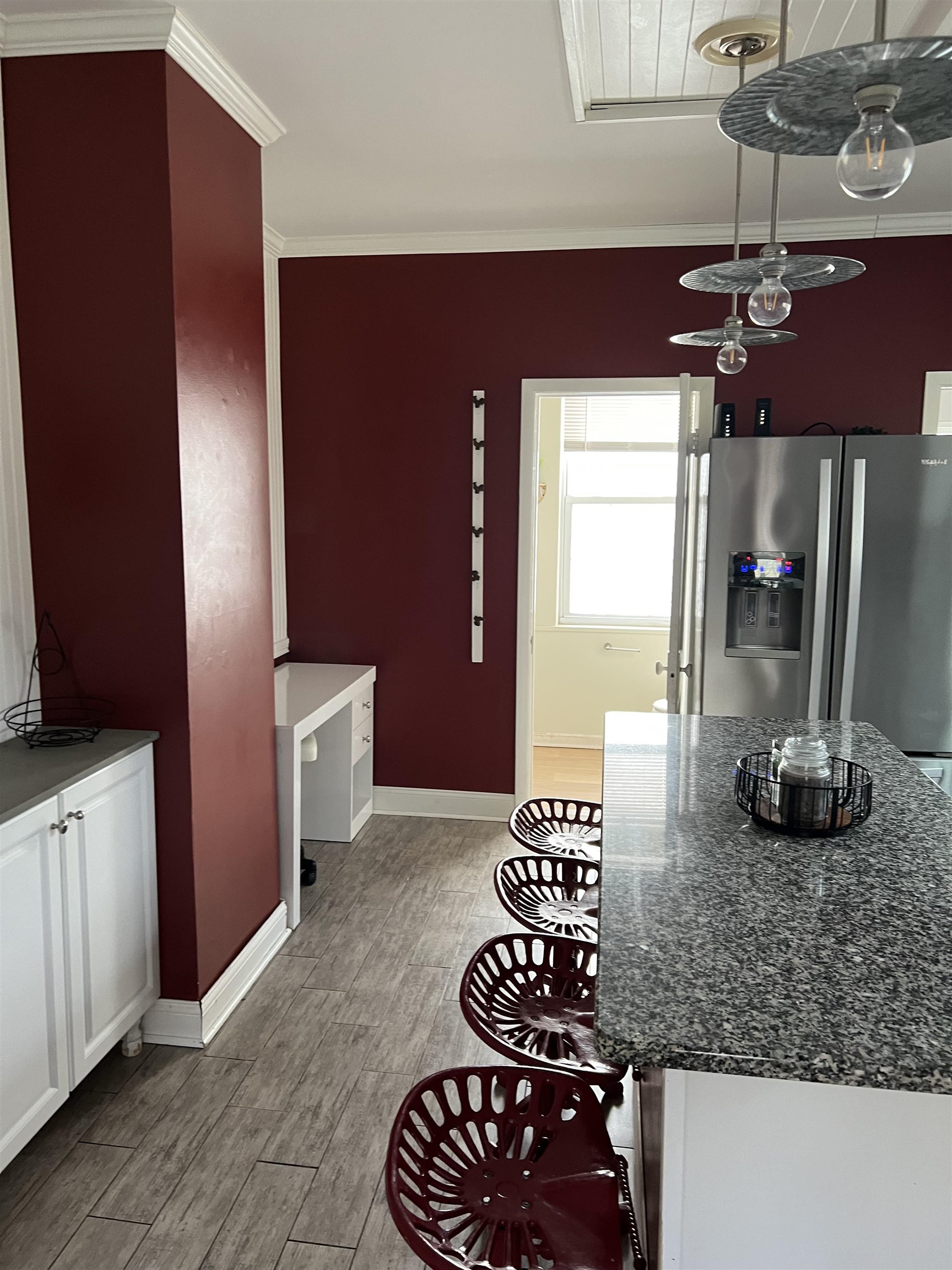 8894 North Il Route Byron, IL 61010 - Photo 4 of 13 a kitchen with a refrigerator and a stove