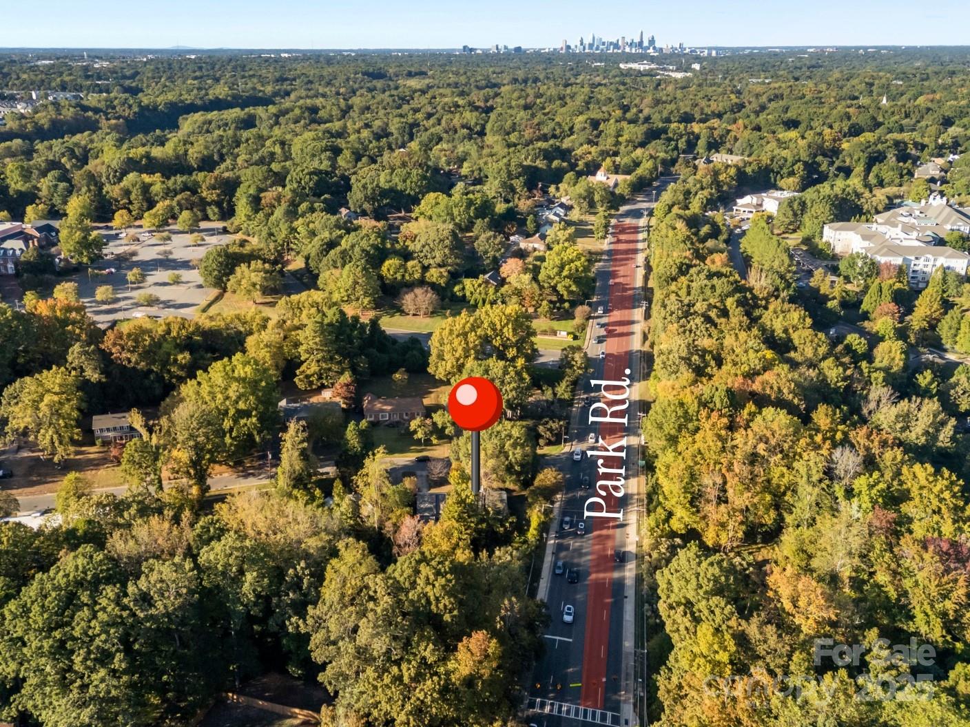 2836 Huntingtowne Farms Lane Charlotte, NC 28210 - Photo 2 of 38 an aerial view of residential houses with outdoor space