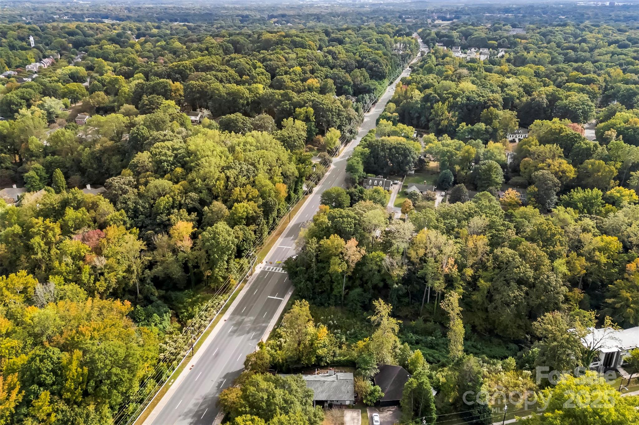 2836 Huntingtowne Farms Lane Charlotte, NC 28210 - Photo 33 of 38 a view of a city with green field