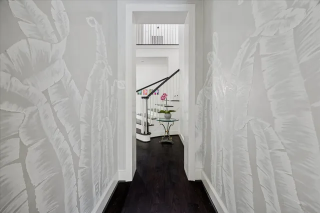 a view of a hallway