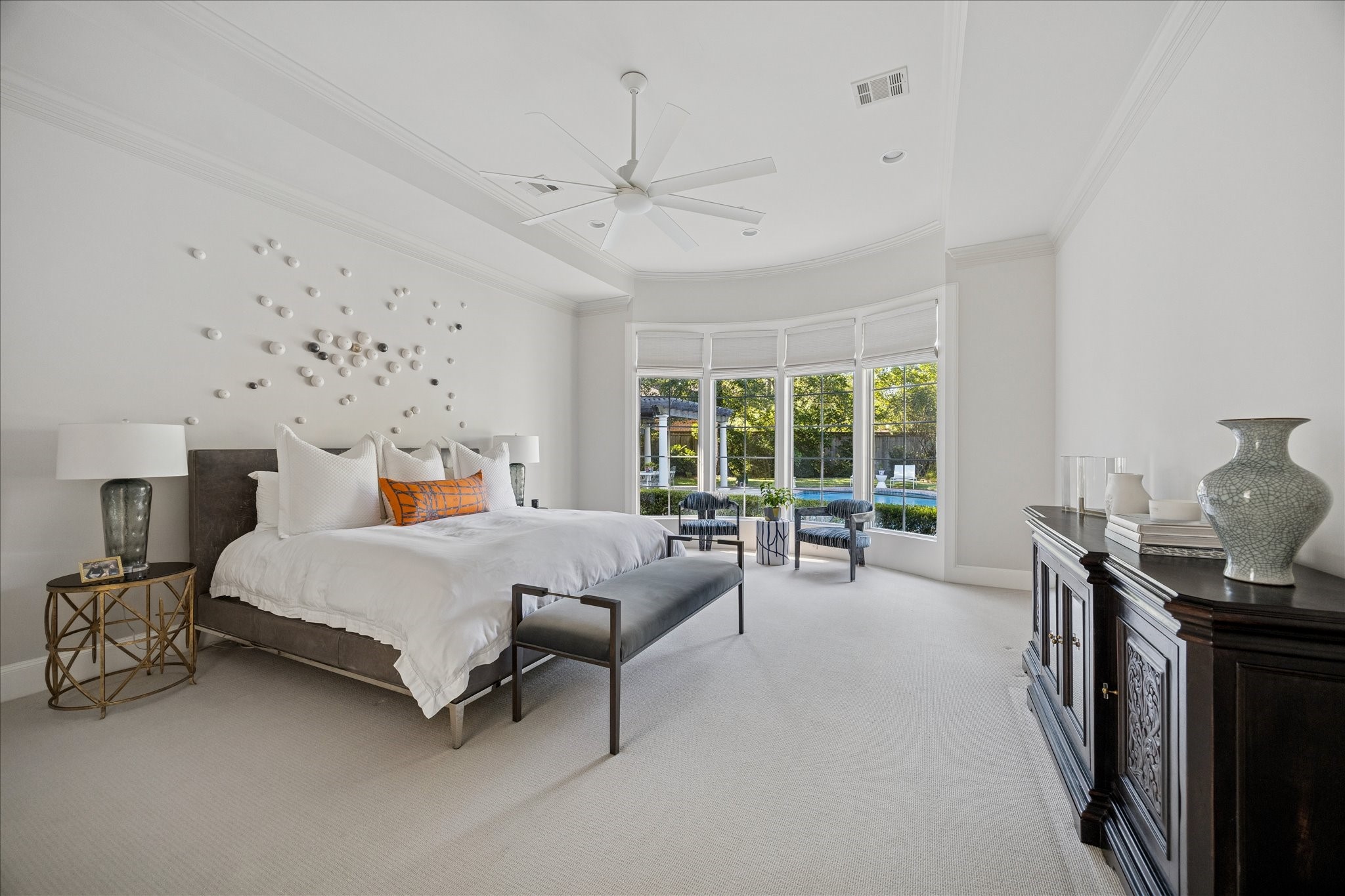 2 Blalock Pines Court Hedwig Village, TX 77024 - Photo 19 of 44 a bed room with a bed and a chair